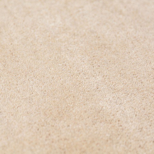 Ručně tkaný vlněný kulatý koberec v přírodní barvě ø 180 cm Leo Scallop – Flair Rugs-image-4