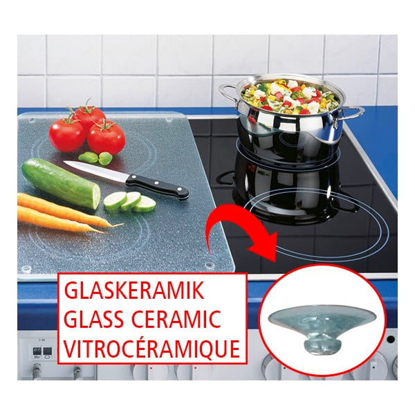 Skleněný kryt na sporák Wenko Gnome, 2 ks-image-1