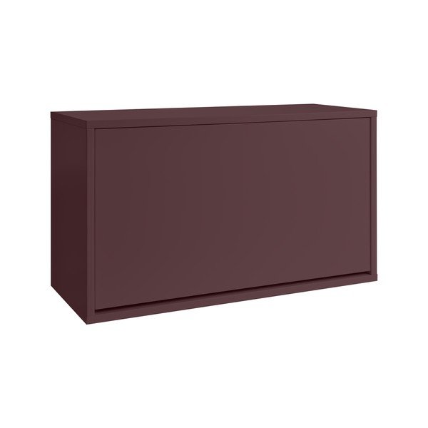 Vínový výklopný/závěsný botník 70x30x40 cm – ReCollector