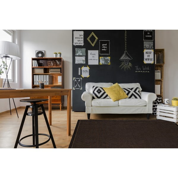 Černý venkovní koberec Floorita Tatami, 180 x 280 cm-image-2