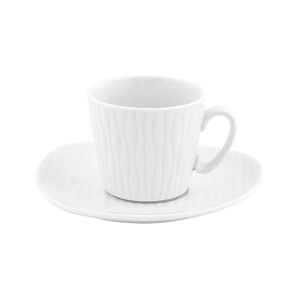 Bílé porcelánové šálky na espresso v sadě 6 ks 30 ml Ylang – Villa Altachiara
