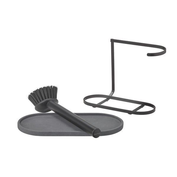 Šedý betonový stojan na mycí prostředky Dhuva – Blomus-image-2