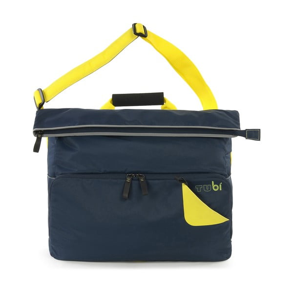 Messenger taška TUbí, modrá/žlutá