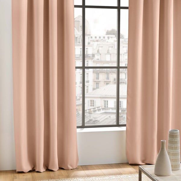 Růžový zatemňovací závěs 135x240 cm Occult – douceur d'intérieur-image-2