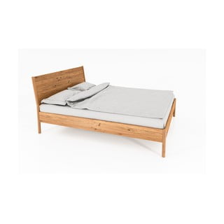 Dvoulůžková postel z dubového dřeva 140x200 cm Pola - The Beds