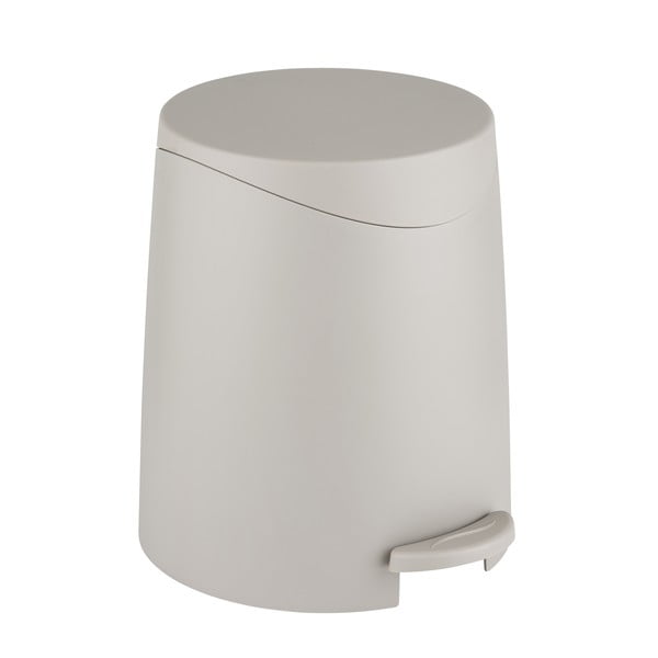 Taupe nášlapný plastový odpadkový koš 3 l Portes – Allstar