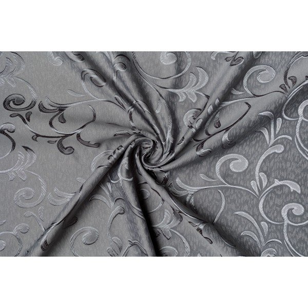 Šedý závěs z žakáru 210x245 cm Glory – Mendola Fabrics-image-2