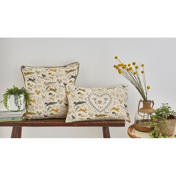 Polštář z bavlny Cooksmart ® Woodland, 45 x 45 cm-image-4