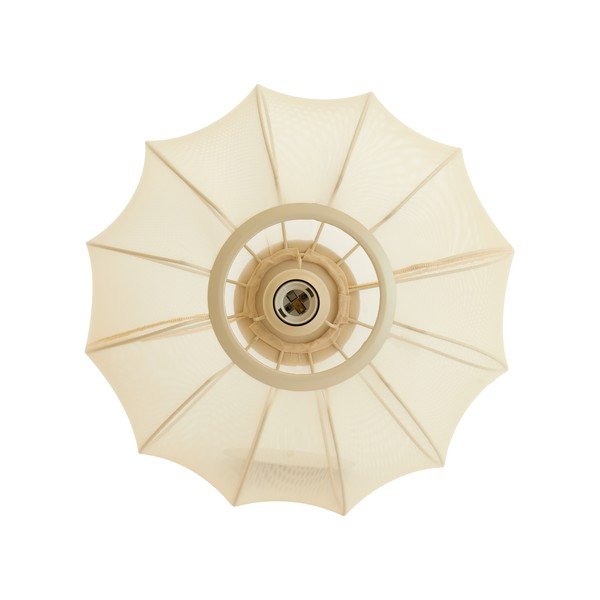 Krémové stropní svítidlo s textilním stínidlem ø 40 cm Plumalia – Light & Living-image-2