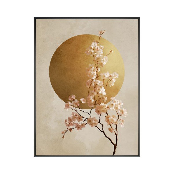 Tištěný obraz s rámem 60x80 cm Cherry Blossoms – Styler