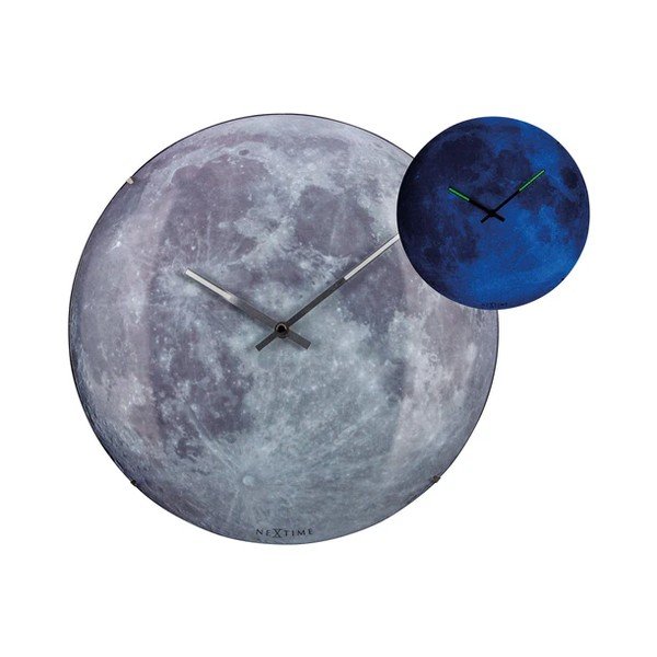 Nástěnné hodiny ø 35 cm Moon – NeXtime-image-3