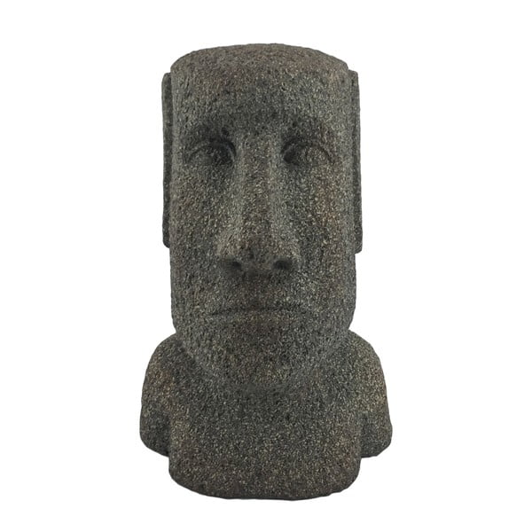 Keramická zahradní soška Easter Island – Garden Pleasure-image-1
