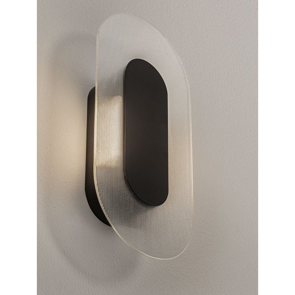 Matně černé kovové LED nástěnné svítidlo Vetrio – Nova Luce-image-3