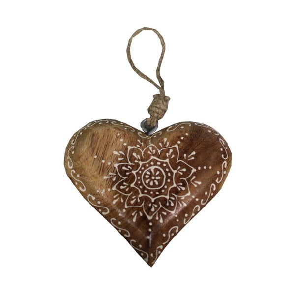Dekorativní dřevěné srdce Antic Line