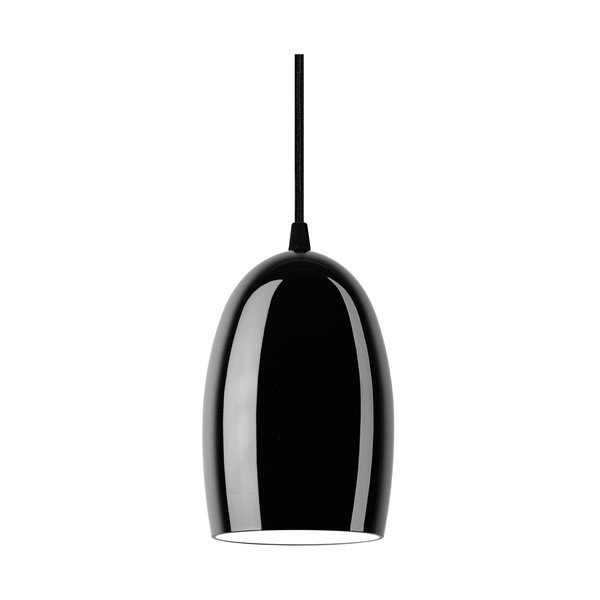 Černé závěsné svítidlo Sotto Luce Ume S Glossy, ⌀ 14 cm-image-4