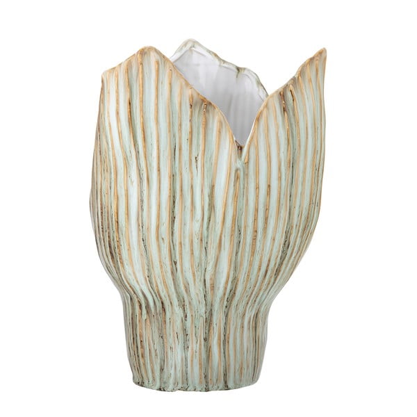 Světle zelená váza z kameniny (výška 30 cm) Mahira – Bloomingville-image-3