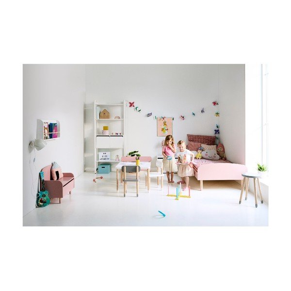 Bílá dětská židle Flexa Dots-image-1