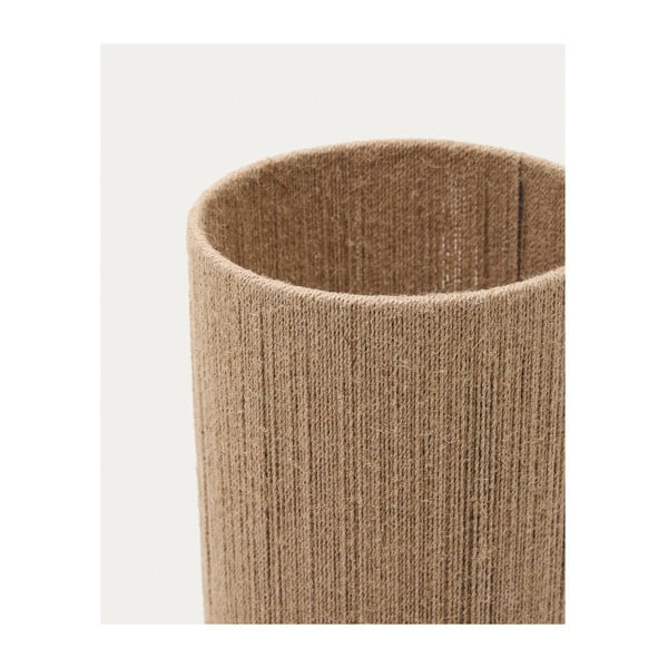 Stolní lampa v tmavě přírodní barvě z masivu akácie (výška 43 cm) Kor – Kave Home-image-4