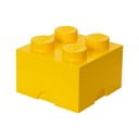 Žlutý úložný box čtverec LEGO®