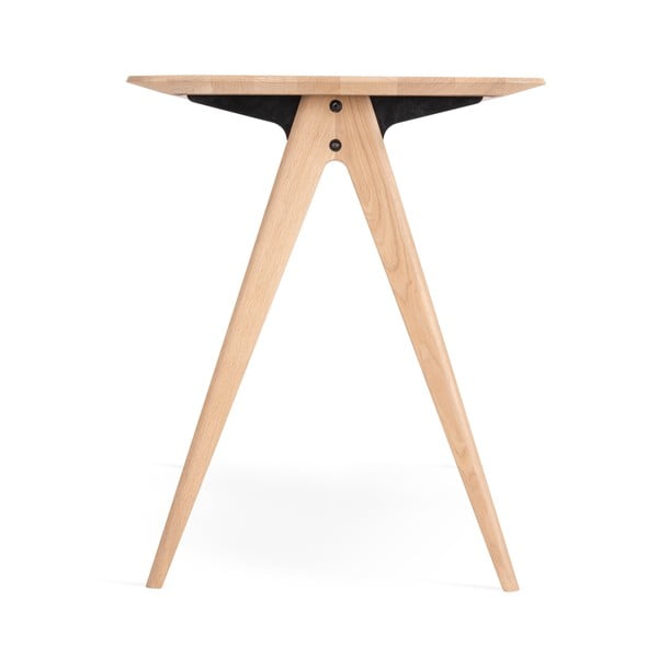 Pracovní stůl z dubového dřeva 60x120 cm Ava – Gazzda-image-4