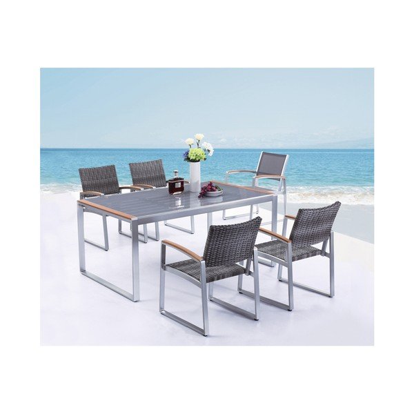 Zahradní jídelní stůl 90x160 cm Ava – Garden Pleasure-image-2