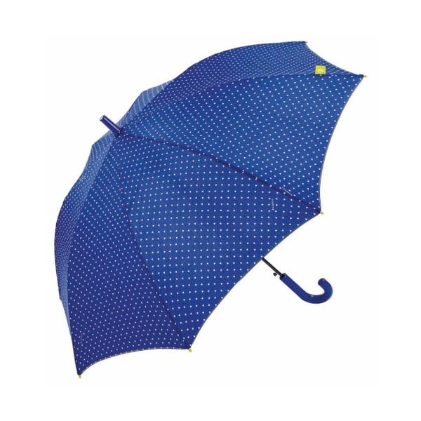 Dětský modrý holový deštník Dots, ⌀ 108 cm