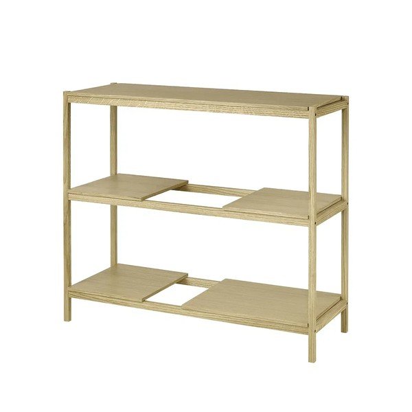 Regál v dekoru dubu v přírodní barvě 105x92x40 cm Sukoya – Blomus-image-2