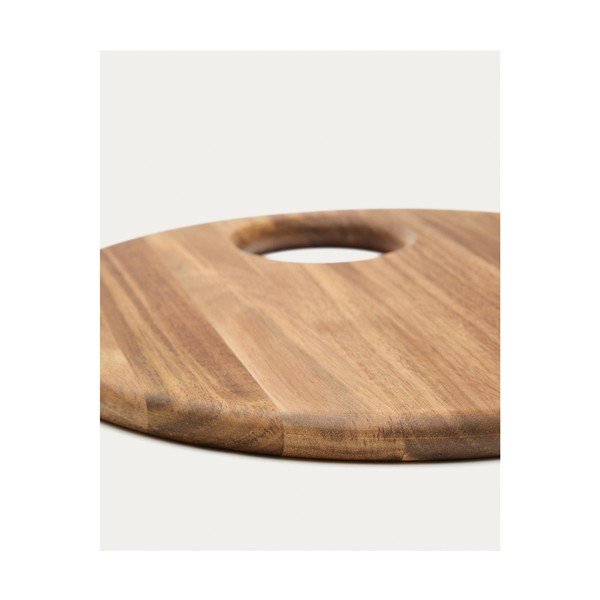 Servírovací dřevěné prkénko ø 36 cm Klot – Kave Home-image-3