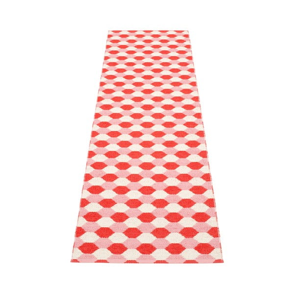 Červený vnitřní a venkovní běhoun 70x250 cm Dana Coral – Pappelina