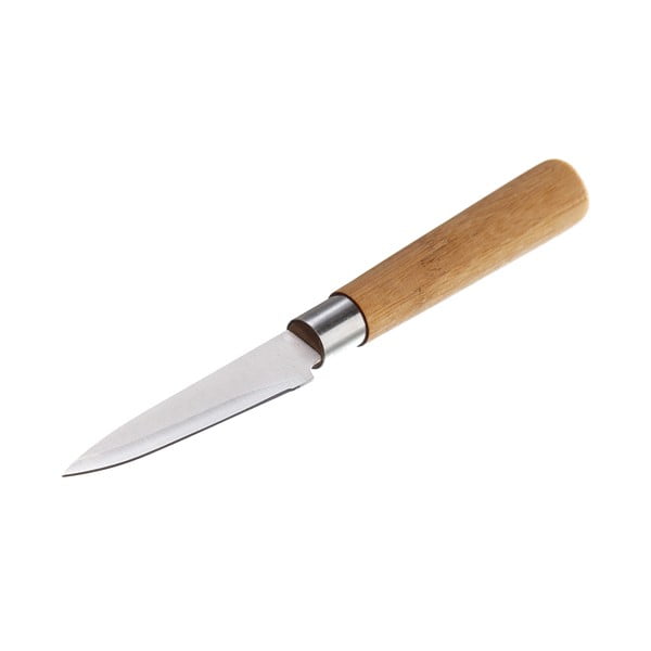 Špikovací nůž Unimasa z nerezové oceli a bambusu Unisama, délka 19,5 cm