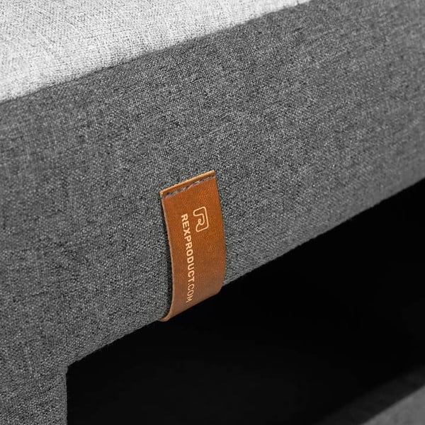 Světle šedá boudička pro psa 43x43 cm Up and Down L – Rexproduct-image-1