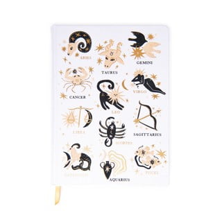 Nedatovaný diář 200 stránek formát A4 Zodiac – DesignWorks Ink