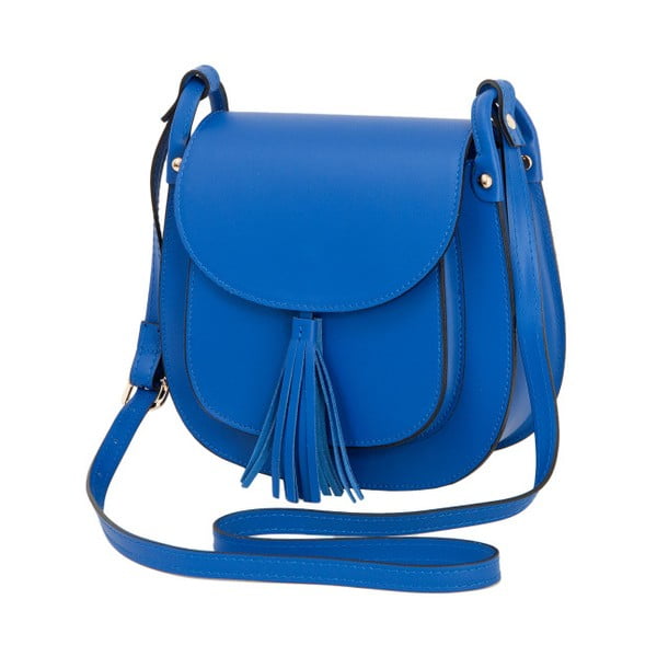 Modrá kabelka z pravé kůže Andrea Cardone Matila
