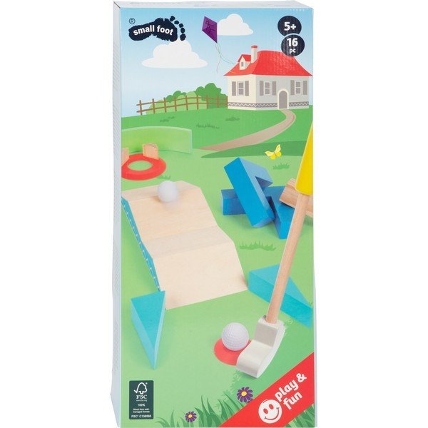 Dřevěný set venkovního minigolfu Legler Active-image-1