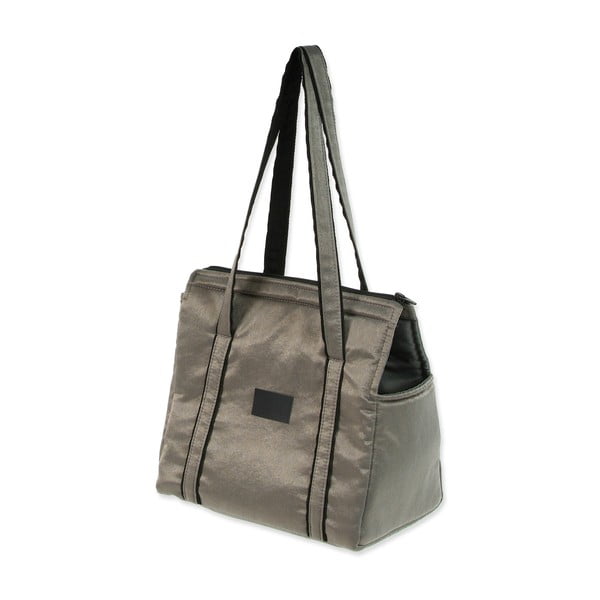 Přepravní taška pro psa ve stříbrné barvě Dog Fantasy Platinum – Plaček Pet Products