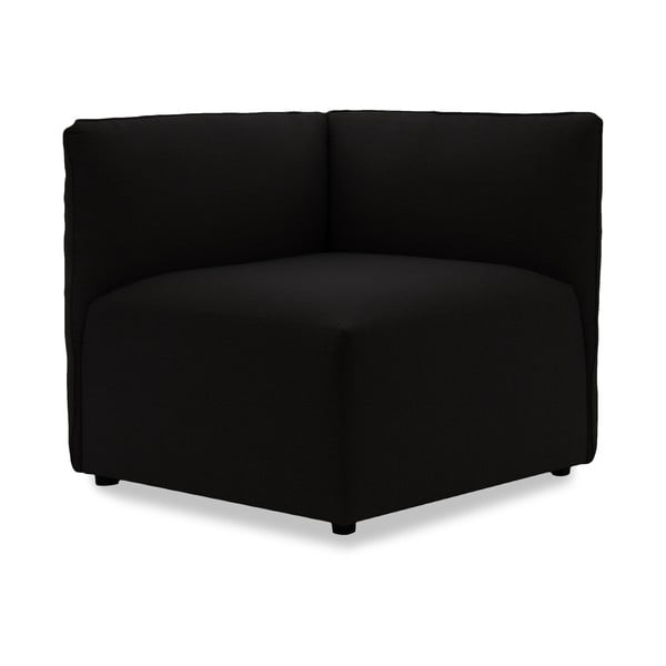 Tmavě hnědé křeslo Vivonita Cube, pravá strana-image-1