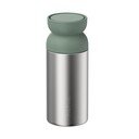 Termo hrnek z nerezové oceli ve stříbrné barvě/šalvějově zelený 350 ml Ellipse – Mepal