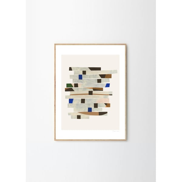 Plakát 50x70 cm Cut up Stripes – Berit Mogensen Lopez – The Poster Club-image-4