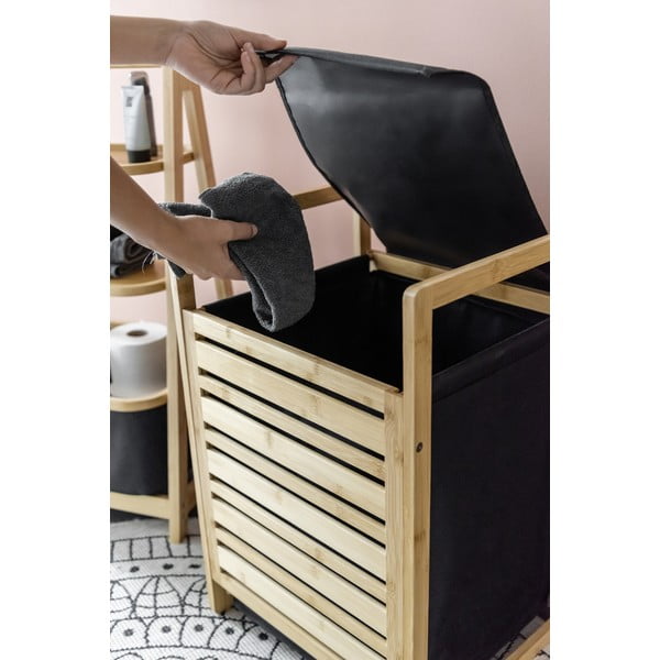 Látkový koš na prádlo 47 l Ecori – Wenko-image-1