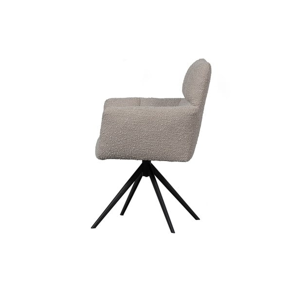 Béžové čalouněné jídelní křeslo Vinny – WOOOD-image-3