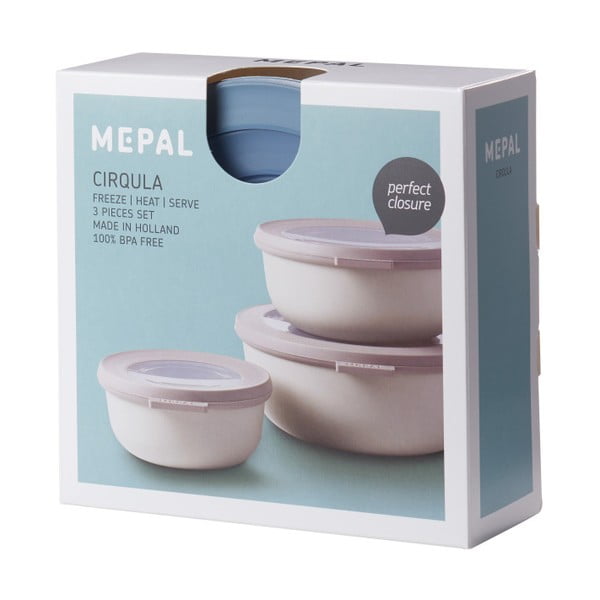 Potravinové krabičky v sadě 3 ks Cirqula Nordic – Mepal-image-3