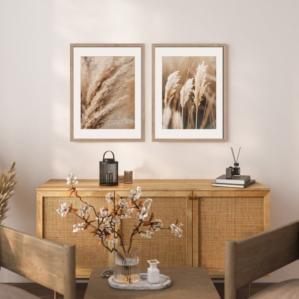 Obrazy v sadě 2 ks 30x40 cm Selloana – Styler-image-1