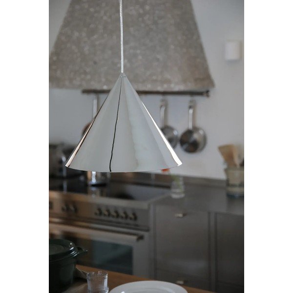 Kovové závěsné svítidlo ve stříbrné barvě s kovovým stínidlem ø 37,5 cm Tip – Markslöjd-image-1