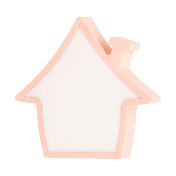 Růžová dětská lampička House – Candellux Lighting-image-4