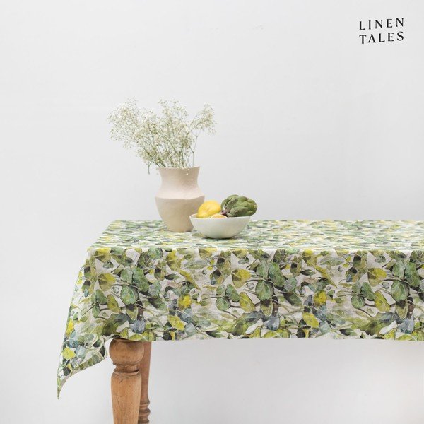 Lněný ubrus 140x200 cm Lotus – Linen Tales-image-2