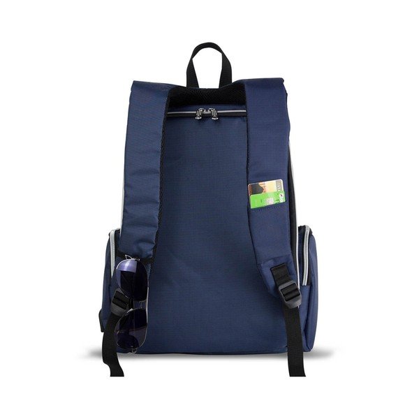 Tmavě modrý batoh pro maminky s USB portem My Valice MOTHER STAR Baby Care Backpack-image-1