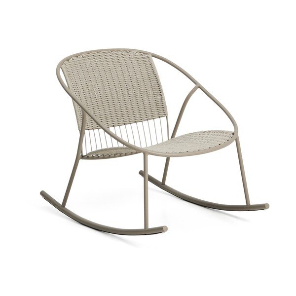 Taupe zahradní křeslo Atrani – Kave Home