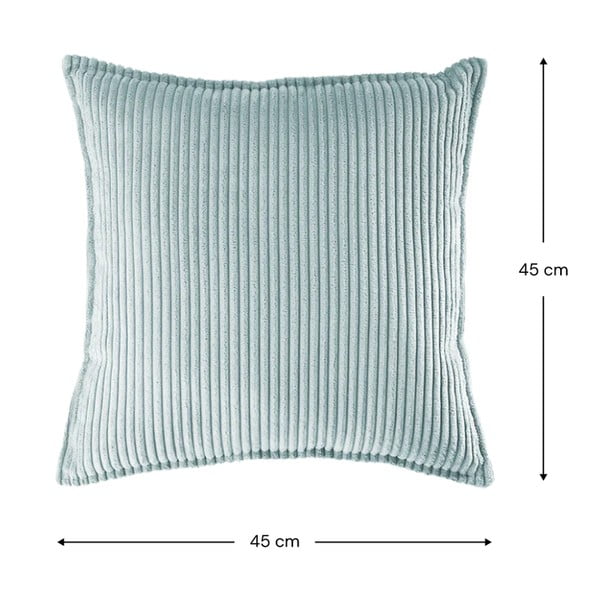 Manšestrový dětský pohovkový polštář v mentolové barvě Block – Wigiwama-image-4