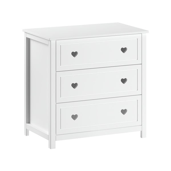 Bílá dětská komoda 90x89x57 cm Amori – Vipack