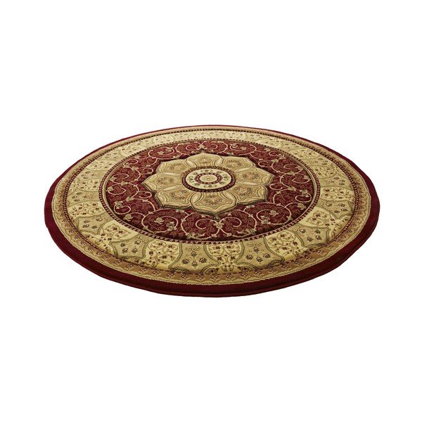 Červený kulatý koberec ø 150 cm Heritage – Think Rugs